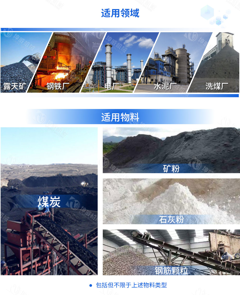 DTII帶式輸送機(jī)適用范圍 DTII帶式輸送機(jī)適用范圍