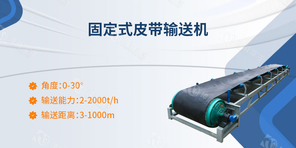 固定式皮帶輸送機簡介 固定式皮帶輸送機簡介